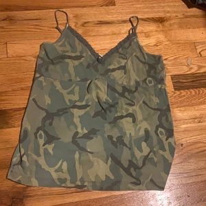 Camo tank top